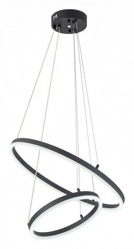 Подвесной светодиодный светильник Escada Void 10254/2LED Black APP