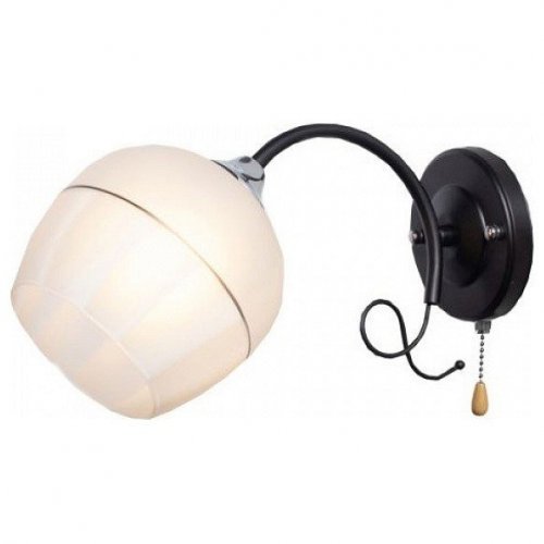 Бра Imex 3314 MD.3314-1-W BK+CH Бра Imex 3314 MD.3314-1-W BK+CH