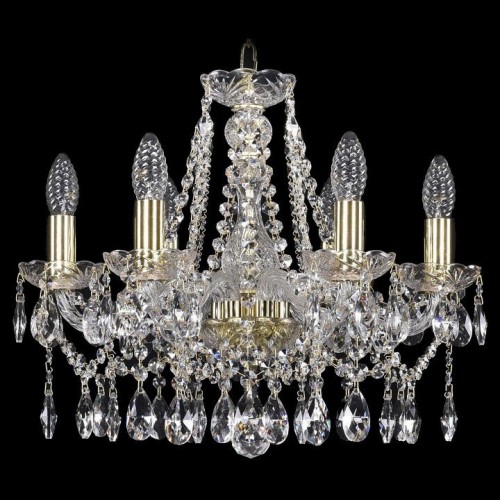 Подвесная люстра Bohemia Ivele 1413/6/165/G Подвесная люстра Bohemia Ivele 1413/6/165/G