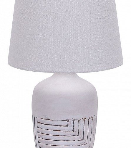 Интерьерная настольная лампа Escada Antey 10195/L White Интерьерная настольная лампа Escada Antey 10195/L White