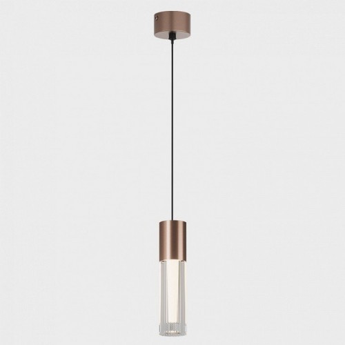 Подвесной светодиодный светильник Italline IT014-0204 rose gold
