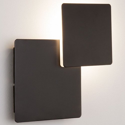 Настенный светодиодный светильник Elektrostandard Screw 40136/1 черный a055775