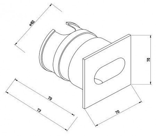 Уличный светодиодный светильник Maytoni Via Urbana O022-L3GR Уличный светодиодный светильник Maytoni Via Urbana O022-L3GR