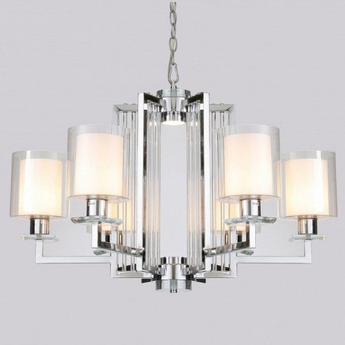 Подвесная люстра iLamp King RM6201-6 CR+CL Подвесная люстра iLamp King RM6201-6 CR+CL