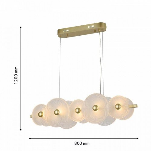 Подвесная светодиодная люстра F-Promo Arctium 4605-5P