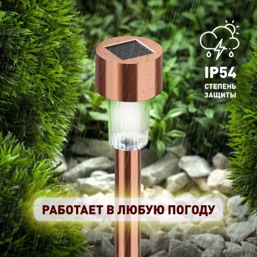 Наземный низкий светильник Эра  SL-SS30-CPR-M