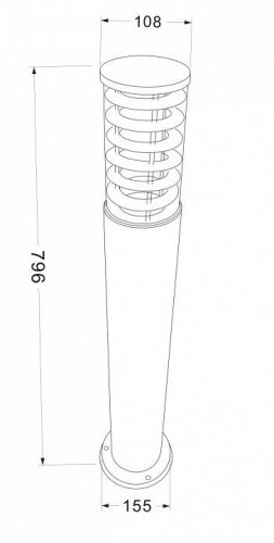 Ландшафтный светильник Maytoni Outdoor O576FL-01GR1