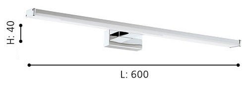 Подсветка для зеркал Eglo Pandella 1 96065 Подсветка для зеркал Eglo Pandella 1 96065