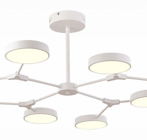 Потолочная светодиодная люстра Evoluce Monta SLE6003-502-08