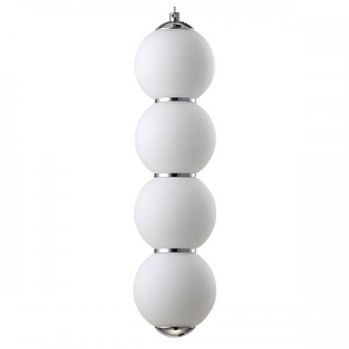 Подвесной светодиодный светильник Crystal Lux Desi SP4 Chrome/White Подвесной светодиодный светильник Crystal Lux Desi SP4 Chrome/White