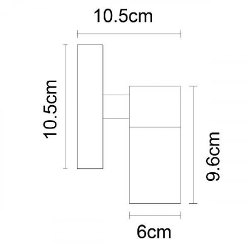 Уличный настенный светильник Arte Lamp Sonaglio A3302AL-1BK