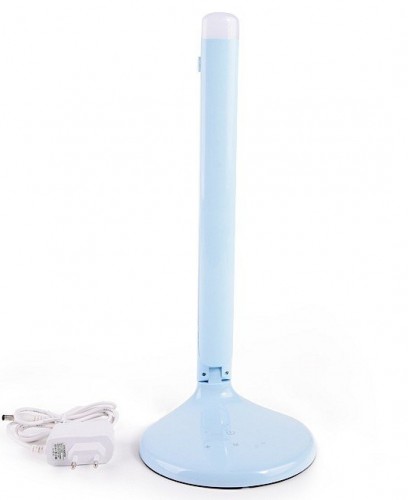 Настольная лампа офисная Ambrella light DE55 DE550 BL голубой LED 3000-6400K 8W