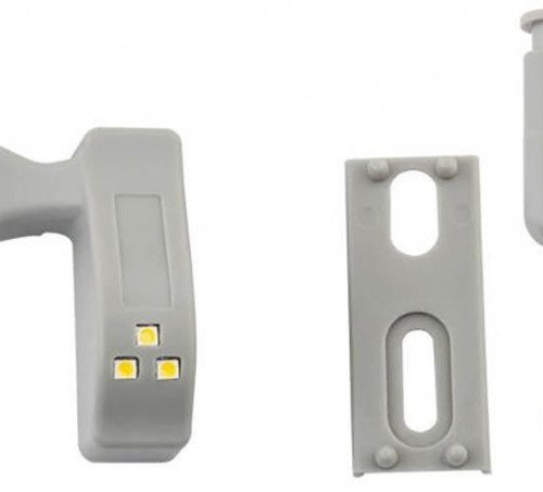 Мебельный светодиодный светильник Uniel ULK-C02 23A GREY SET2 UL-00008933