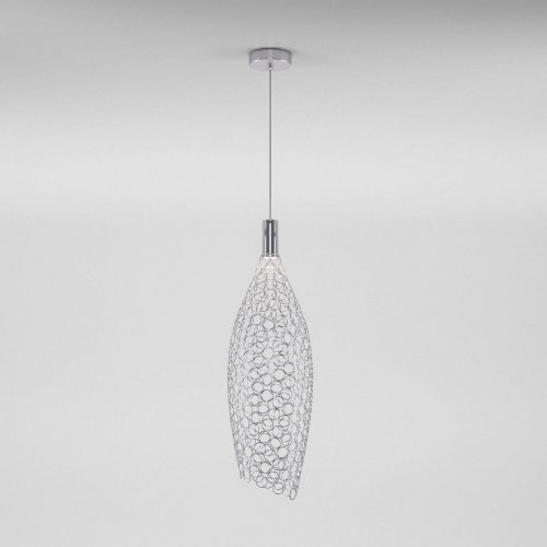 Подвесной светодиодный светильник Eurosvet Ruche 90352/1 хром Подвесной светодиодный светильник Eurosvet Ruche 90352/1 хром