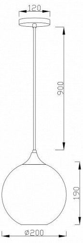 Подвесной светильник Moderli Sumatra V11525-1P