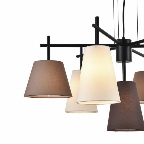 Подвесная люстра Indigo Abbinare 13032/7P Black Подвесная люстра Indigo Abbinare 13032/7P Black