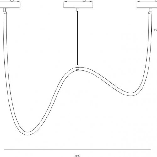 Трековый светильник SWG SLIM SL-SLIM-360WH-42-CCT