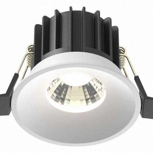 Встраиваемый светильник Maytoni Round DL058-12W-DTW-W