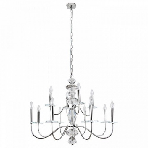 Подвесная люстра Newport 3870 3878+4/С nickel