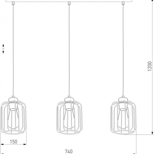 Подвесной светильник TK Lighting Galaxy New 4716 Galaxy New