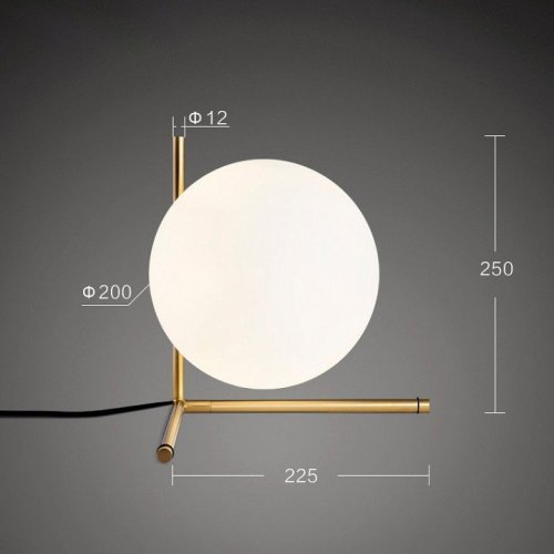 Интерьерная настольная лампа ImperiumLoft STEM-TAB01