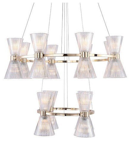 Подвесная люстра Newport Christina 3614/S gold new М0069510 Подвесная люстра Newport Christina 3614/S gold new М0069510