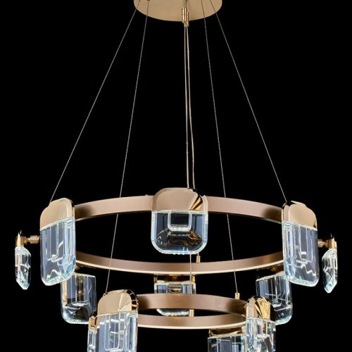 Подвесная люстра Natali LE7771/8+4 Gold