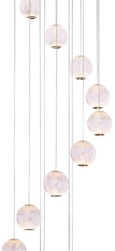 Подвесной светильник DeLight Collection Elliot Diamante MD20001012-14A gold