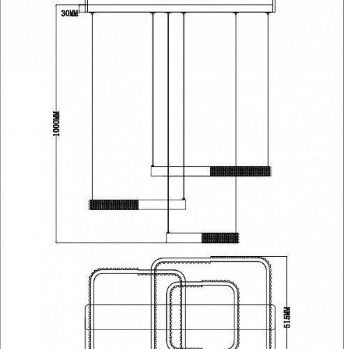 Подвесной светодиодный светильник Moderli Novas V2894-PL Подвесной светодиодный светильник Moderli Novas V2894-PL