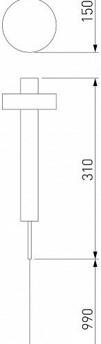 Бра Elektrostandard Orco a066405
