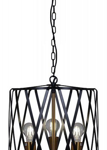 Подвесная люстра Illumico IL1023-3PB-05 BK GD