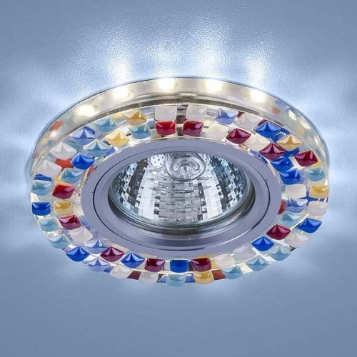 Встраиваемый светильник Elektrostandard 2195 MR16 SL/MLT зеркальный/мульти 4690389099427 Встраиваемый светильник Elektrostandard 2195 MR16 SL/MLT зеркальный/мульти 4690389099427