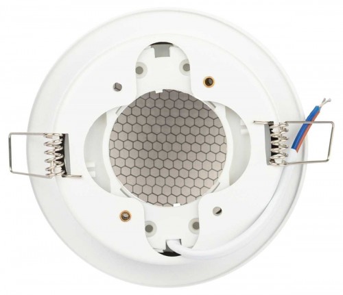 Светильник встраиваемый ЭРА KL111 WH/BK под лампу GX53 белый/черный матовый Б0061537