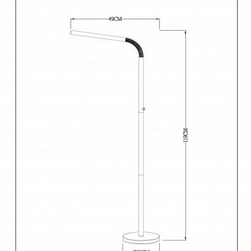 Торшер Lucide Gilly 36712/04/30