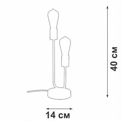 Интерьерная настольная лампа Vitaluce V3005-1/2L Интерьерная настольная лампа Vitaluce V3005-1/2L
