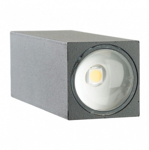 Светодиодный светильник стационарный Feron AL52 2*1W 4000K черный 51135