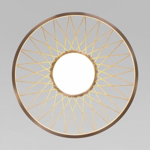 Потолочный светильник Eurosvet Cesta 40018/1 LED коричневый Потолочный светильник Eurosvet Cesta 40018/1 LED коричневый