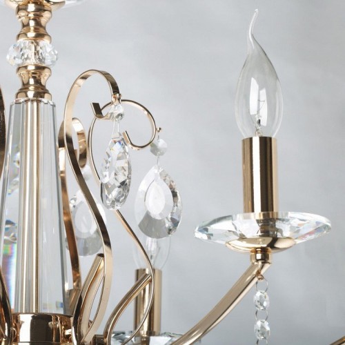 Подвесная люстра DeMarkt City Свеча 683014606