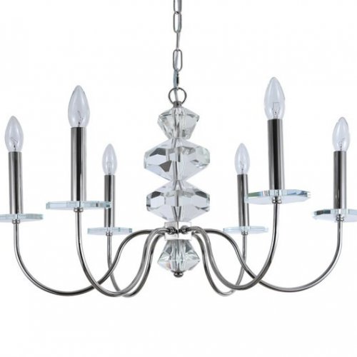 Подвесная люстра Newport 3870 3876/С nickel