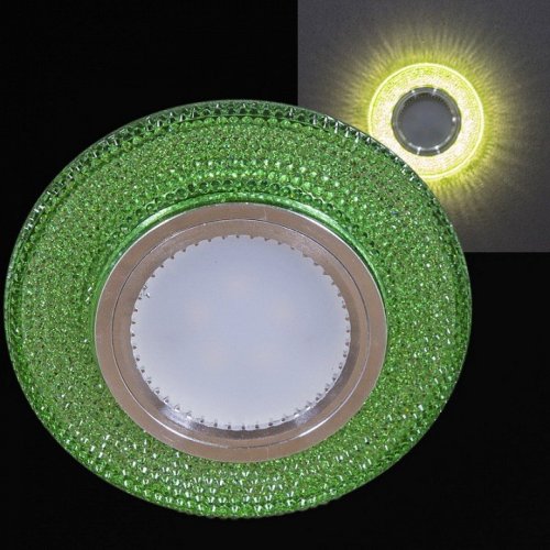 Точечный светильник Reluce 14350-9.0-001LD MR16+LED3W LGN Точечный светильник Reluce 14350-9.0-001LD MR16+LED3W LGN