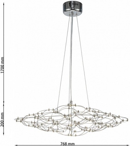 Подвесной светильник Favourite Thinner 4305-8P Подвесной светильник Favourite Thinner 4305-8P