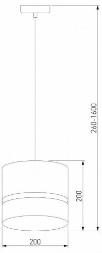 Подвесной светильник TK Lighting 6693 Paglia