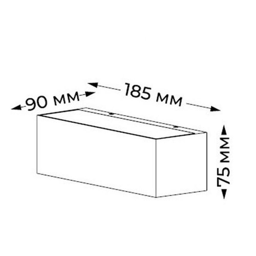 Уличный настенный светильник Italline IT1012 Уличный настенный светильник Italline IT1012