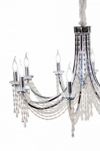 Подвесная люстра AM-Group VIORE VIORE SP8 Chrome