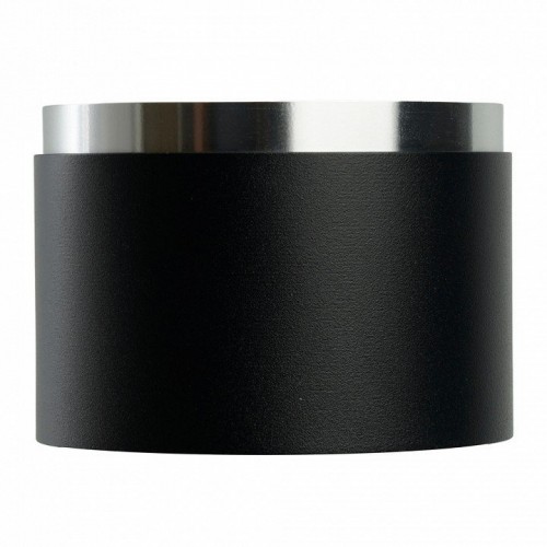Светильник потолочный Feron Barrel DUET HL459 12W, 230V,GX53, черный + хром IP20
