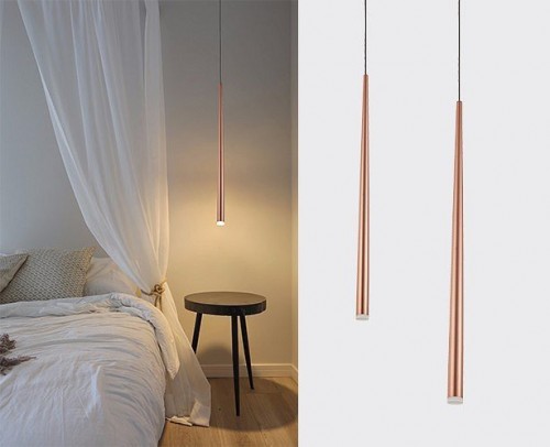 Подвесной светодиодный светильник Italline IT03-1428 coffee