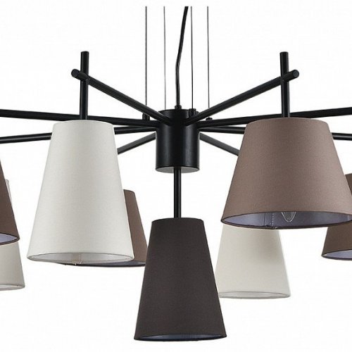 Подвесная люстра Indigo Abbinare 13032/9P Black Подвесная люстра Indigo Abbinare 13032/9P Black