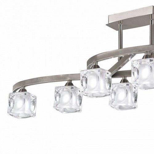 Потолочная люстра Mantra Cuadrax Sn 0004024 Потолочная люстра Mantra Cuadrax Sn 0004024