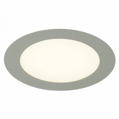 Светодиодный светильник Feron AL500 встраиваемый 9W 4000K серый 51611