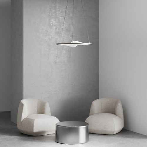 Подвесной светильник Eurosvet Occhio 40027/1 LED серый Подвесной светильник Eurosvet Occhio 40027/1 LED серый